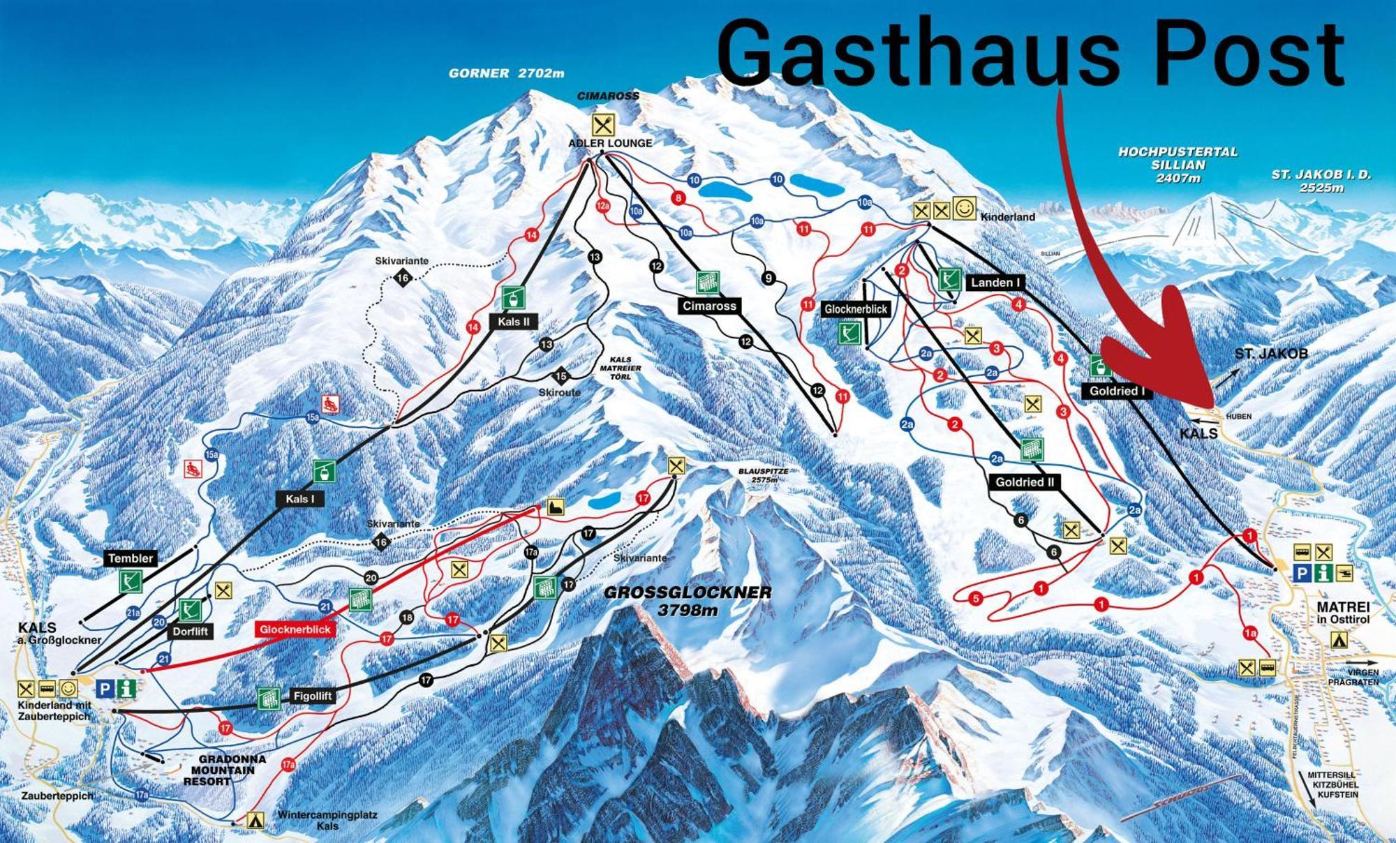 Gasthaus Post Matrei in Osttirol Ngoại thất bức ảnh